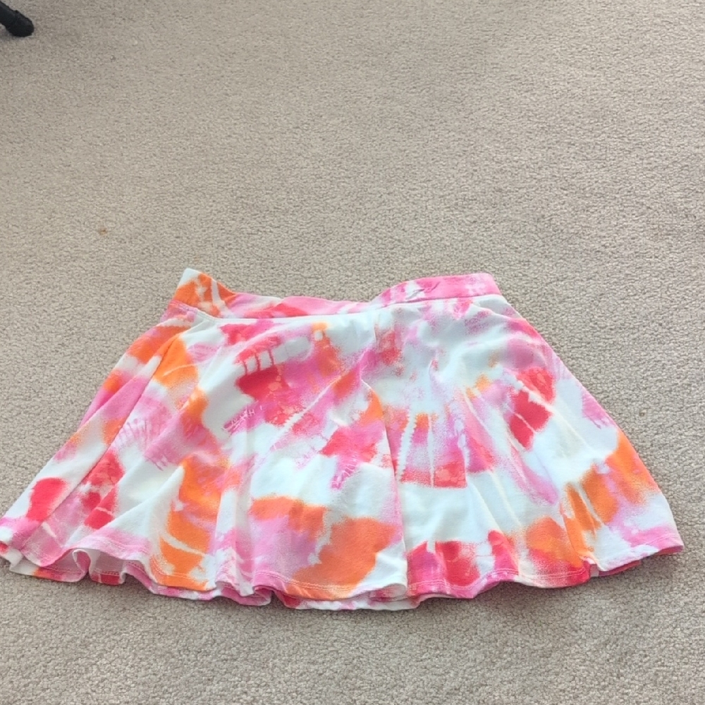 Children's Place Pink and Orange Mini Skirt XXL